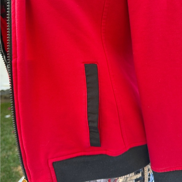 Ralph Lauren Women's Red Bomber Jacket - Picture 4 of 9